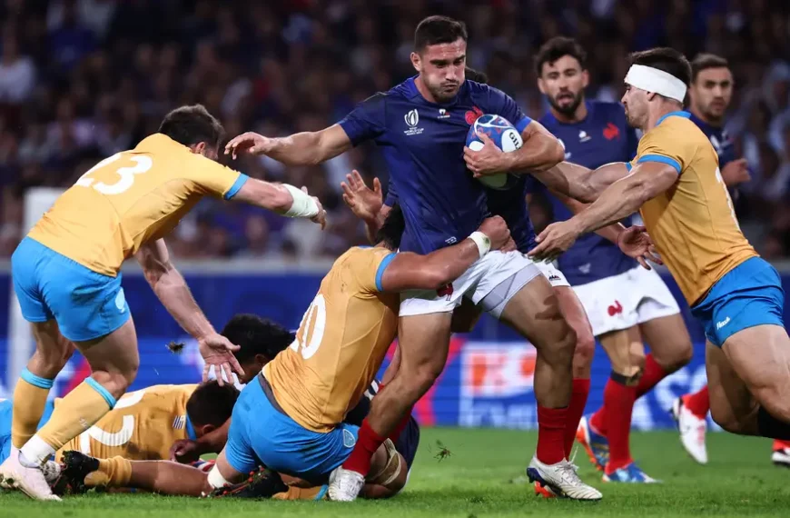 Mundial de rugby: Francia fue una sombra pero superó a Uruguay, que cumplió un digno papel notable !!!