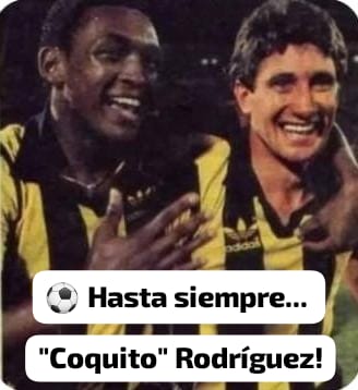 ⚽🥲 El fútbol de luto, falleció a los 60 años Daniel Gregorio Rodríguez Lima también conocido como “Coquito”, es un exfutbolista uruguayo que jugaba como delantero. en C.A.Peñarol.