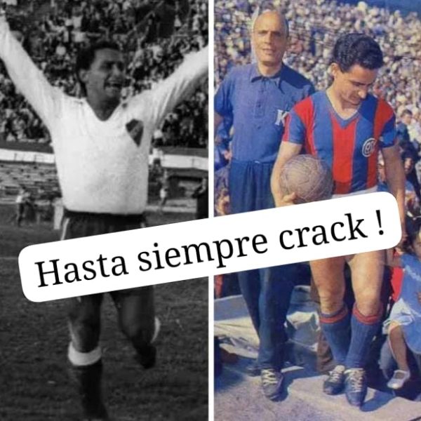 ⚽El fútbol Uruguayo y Argentino de luto, falleció “EL NENE” José Sanfilippo. Hasta siempre crack !