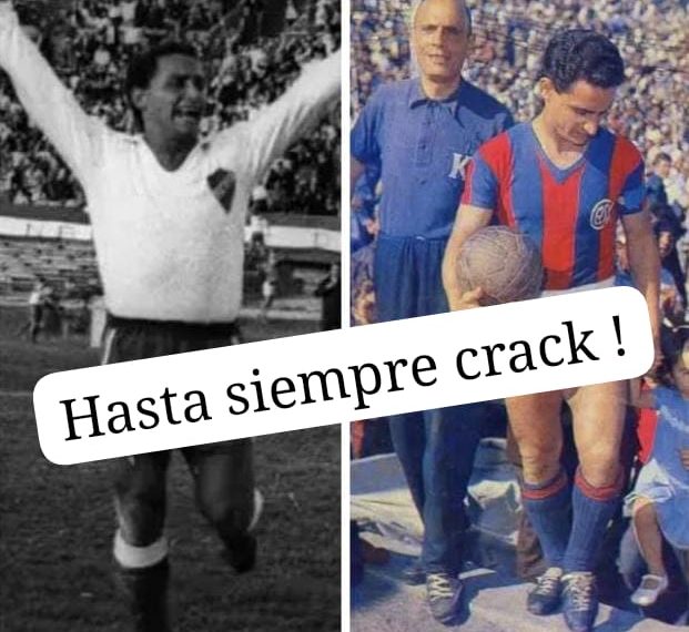 ⚽El fútbol Uruguayo y Argentino de luto, falleció “EL NENE” José Sanfilippo. Hasta siempre crack !