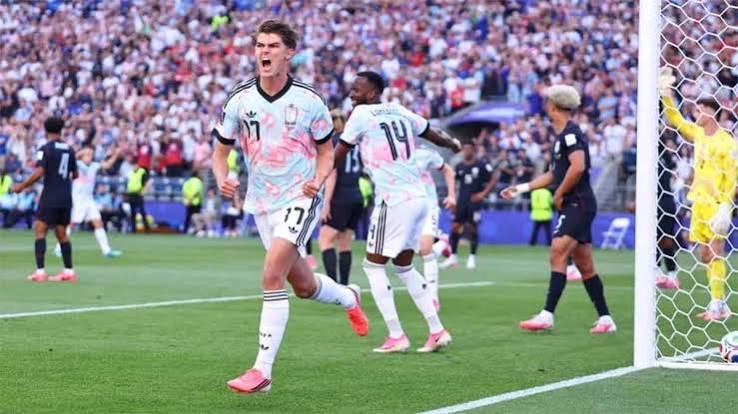 ⚽ ¡Final del partido, Bélgica goleó por 4-1 al anfitrión Estados Unidos!Se consuma una auténtica paliza de los europeos para los norteamericanos.